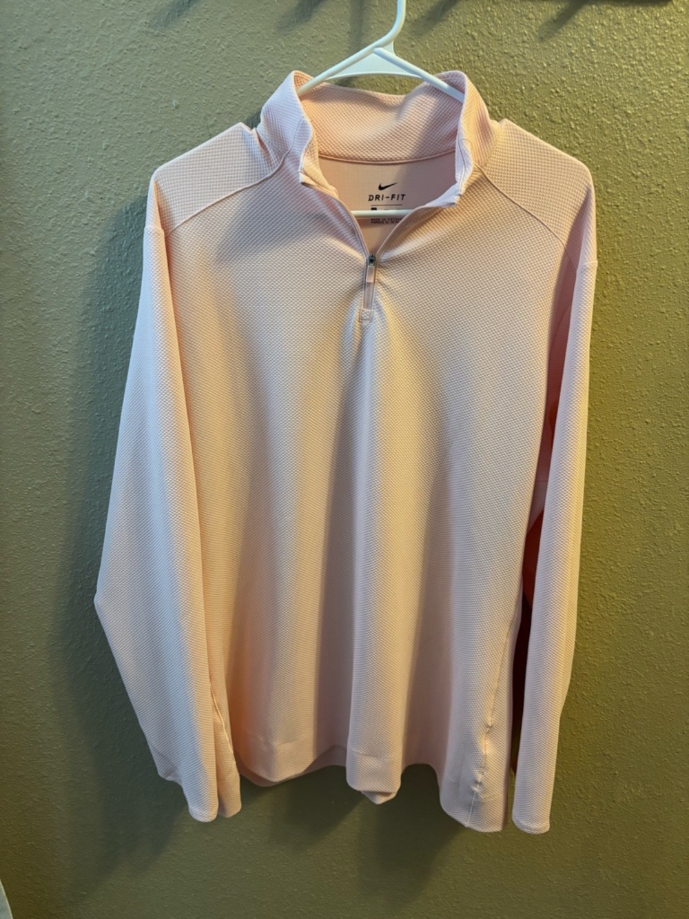 Nike Pale Pink Dri-FIT Performance Top